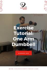 exercise tutorial one arm dumbbell swing