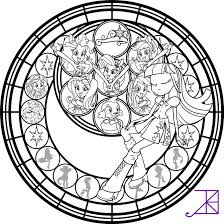 Reduce mixer speed to low, and gradually. Simple Stained Glass Window Coloring Pages With Christmas Coloring Page My Little Pony Equestria Girls Sunset Clipart Large Size Png Image Pikpng