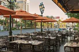 Las Vegas Strip Patio At Alexxa S Las