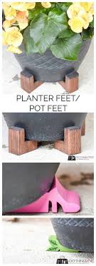 Pot Feet Planter Feet Deck Planters