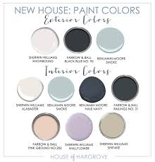 new house paint colors house of hargrove