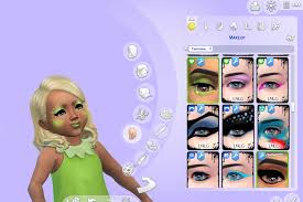 sims makeup 4 kids infant child