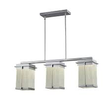 wide led outdoor linear chandelier