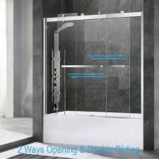 ᐅ Woodbridge Frameless Bathtub Shower