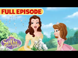 sofia the first meets princess belle