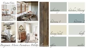 Farmhouse Benjamin Moore Interior Paint