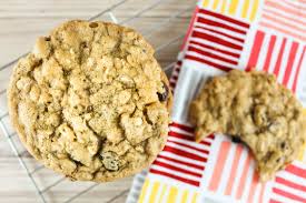 bakery style oatmeal raisin cookies