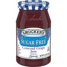 smucker s sugar free concord g jam