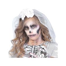 skeleton bride costume for s large