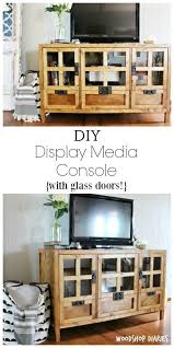 Diy Display Media Console Furniture Plans