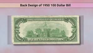 1950 series 100 bill