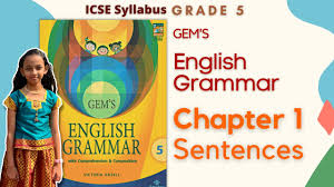 english grammar icse grade 5
