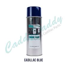 1964 Cadillac Blue Engine Paint