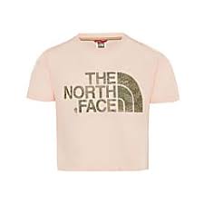 Buy The North Face Girls Cropped S S Tee Pink Salt Online