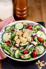 Easy Green Salad Tossed Garden Salad