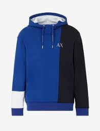 Widest selection of new season & sale only at lyst.com. Armani Exchange Tricolored Hooded Sweatshirt Hoodie For Men A X Online Store