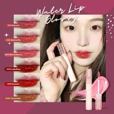 promo lip gloss water lip tint korean