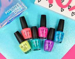 opi nail lacquer opi neon collection