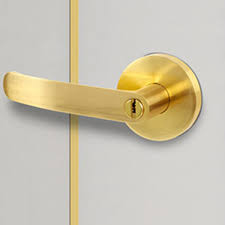 zinc alloy bedroom door lock easy to