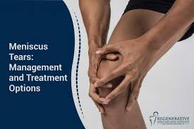 meniscus tear management and treatment