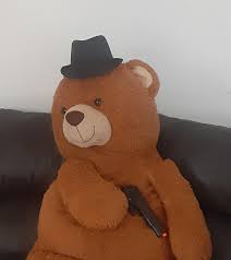 The most common gangsta bear material is wood. This Is 2nd Picture Of Gangsta Bear Pewdiepiesubmissions
