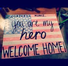 Welcome Home Signs Ideas For Military Homecomings