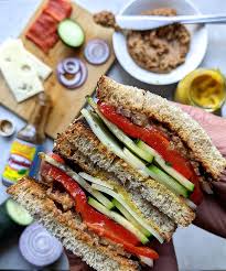 vegetarian sandwiches