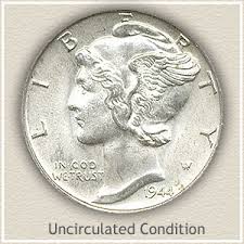 1944 Dime Value Discover Your Mercury Head Dime Worth