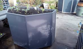 plastic planter boxes for landscape and