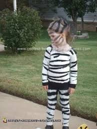 easy homemade zebra costume