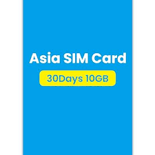 prepaid asian sim card to an korea