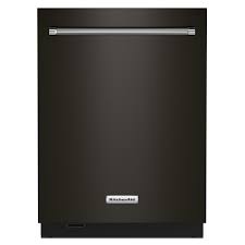 Never thought about being so happy with a dishwasher but this one is soooo quiet i have fatal flaw: Kitchenaid Top Control Dishwasher With Led Lighting Kdtm804kbs The Brick