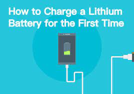 guide how to charge a lithium battery