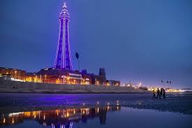 Inspired by the eiffel tower in paris it rises to 158m. Blackpool Tower Turns Purple For Census Day 2021 Inyourarea Community