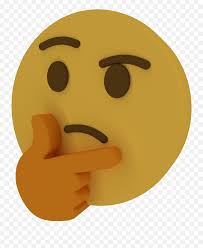 This is proven by the characteristic rubbing of the chin, which is a recognized. Hmm Emoji Free Transparent Emoji Emojipng Com