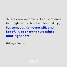 Good glass ceiling famous quotes & sayings: 9 Quotes From Hillary Clinton S Concession Speech That We All Needed To Hear Self