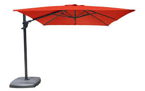 red square 10 foot offset patio umbrella