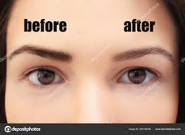 permanent makeup removal stock photos