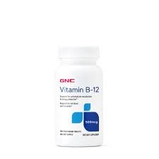 The human body needs vitamin b 12 to make red blood cells, nerves, dna, and carry out other functions. Gnc Vitamin B 12 500 Mcg Gnc