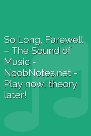 Soft wood sounds softer, has a relatively stronger fundamental, blends better and has a more flexible tone. So Long Farewell The Sound Of Music Letter Notes For Beginners Music Notes For Newbies