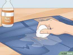 remove latex paint from clothes