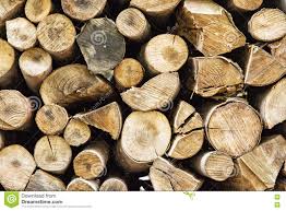 Background Of Wooden Logs Deforestation Theme Stock Photo