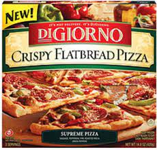 digiorno crispy flatbread supreme pizza