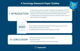 sociology research paper outline tips