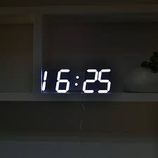 3d Large Alarm Led Digital Wall Clock
