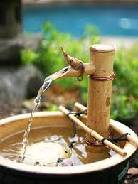 Bamboo Accents Adjustable Spout And