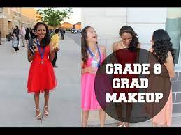grade 8 graduation makeup tutorial
