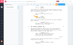 formatting a screenplay how to put