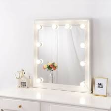diy hollywood lighted makeup mirror