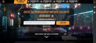 Jigsaw free fire all codes,free fire new event,operation chrono,guess the ambassador event,how to complete new event,how to. Cristiano Ronaldo In Free Fire Operation Chrono